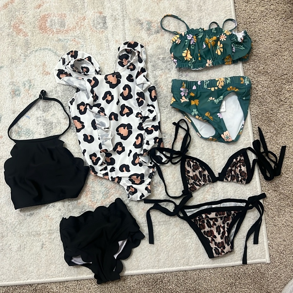 Girls swim sets